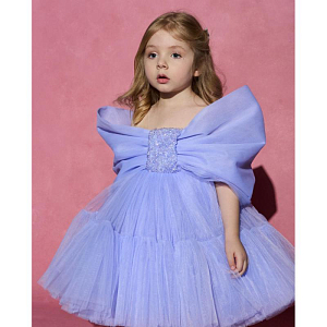 Платье Sofindy "Bow", сиреневое